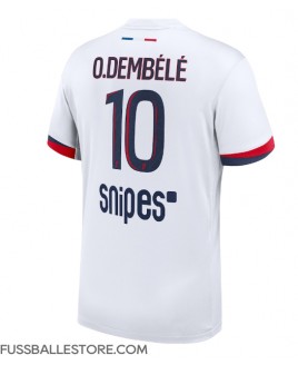 Günstige Paris Saint-Germain Ousmane Dembele #10 Auswärtstrikot 2025-26 Kurzarm